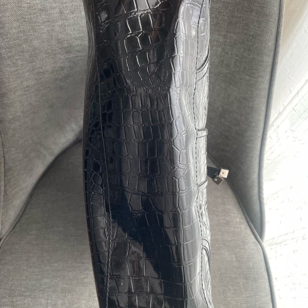 Ny & C Black Zipper Work Tote Laptop File 13.5” L… - image 3